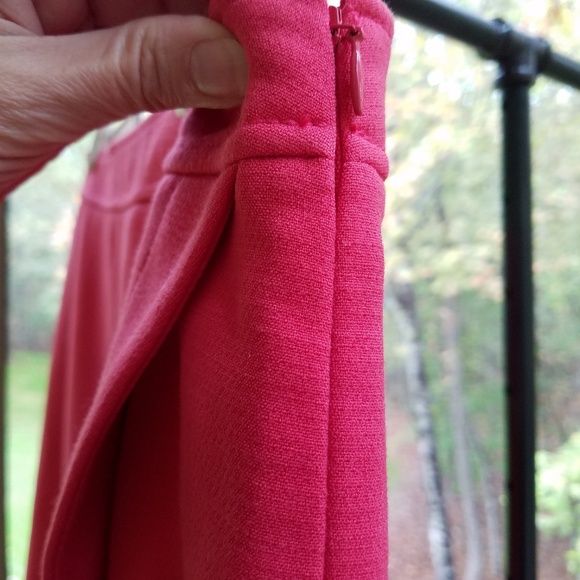 *LOFT Faux Wrap Coral Skirt Size 10T [Tall] - Picture 3 of 8